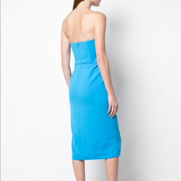 NWT Jay Godfrey Kyle Midi Dress w/Thigh Slit - Picture 4 of 12